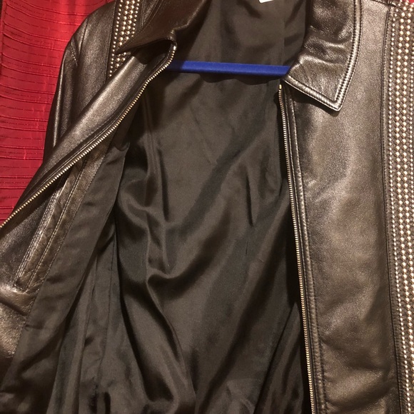 Saint Laurent Leather Jacket - Picture 2 of 4